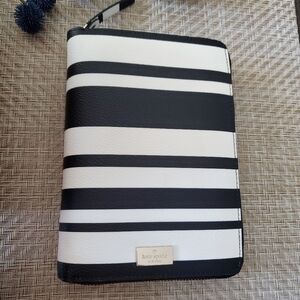 Kate Spade striped Arbour hill bon bon planner agenda organizer